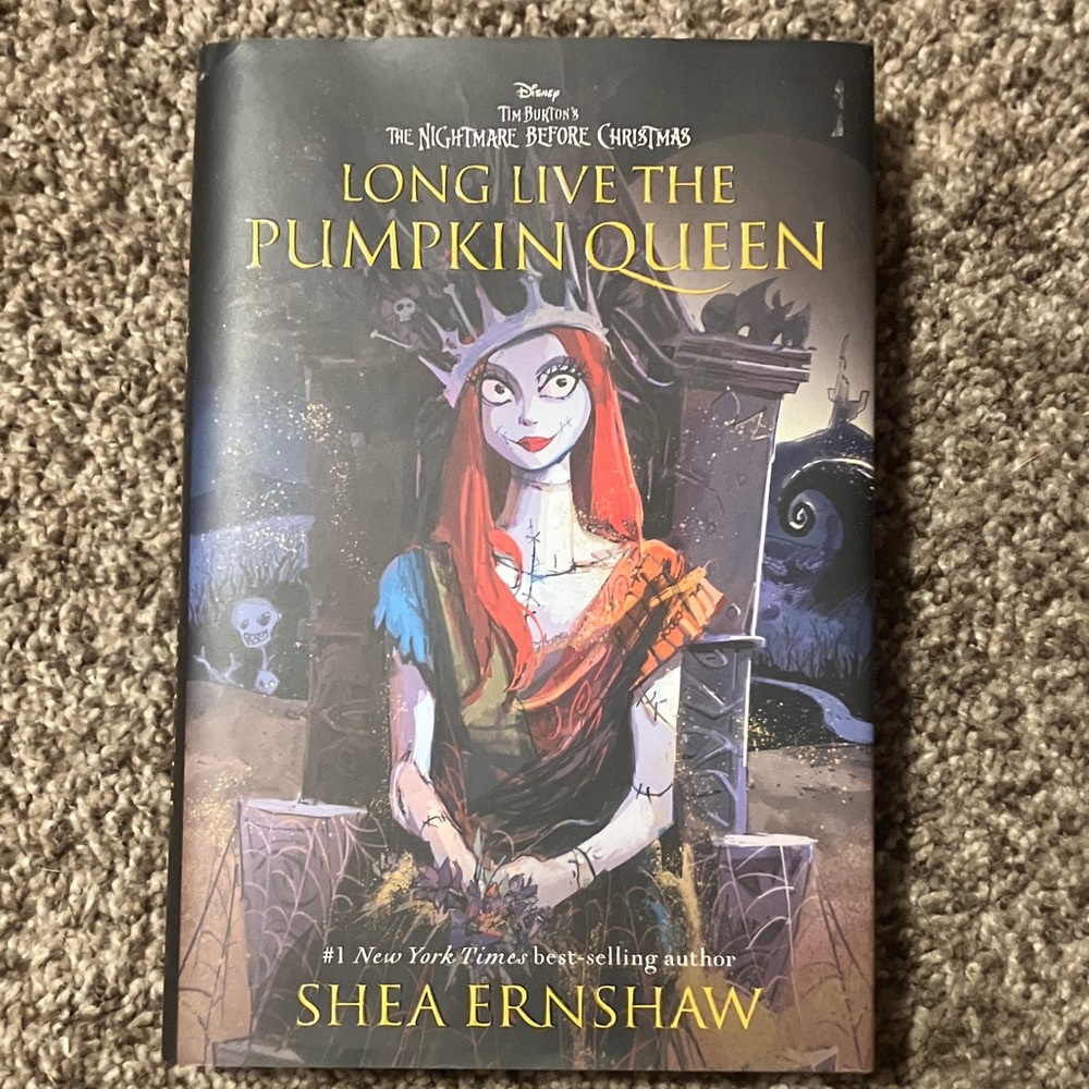 Disney The Nightmare Before Christmas Hardcover – Red, Yellow, Black